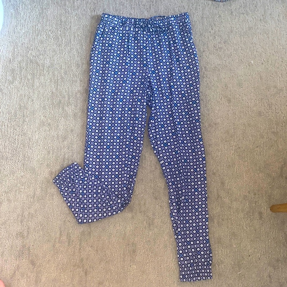 Floral Hollister lightweight joggers size small